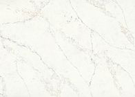 Pedra branca lustrada artificial de quartzo de 3200*1600MM Calacatta
