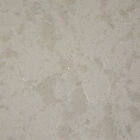 Telha de pedra da parede do banheiro de quartzo bege pré-fabricado de 15MM Carrara