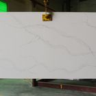 Pedra artificial de quartzo da textura de mármore para a oficina, dureza de 6,5 Mohs