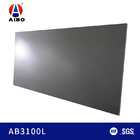 Painel escuro de 3200*1800*15MM Grey Artificial Quartz Decorative Wall