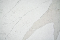 Pedra branca Antifouling da bancada da cozinha de quartzo de Calacatta da dureza alta