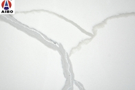Lajes de bancada de quartzo veios branco cinza 18 mm 20 mm 30 mm Calacatta