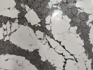 As lajes luxuosas do mármore de quartzo marmoreiam o cinza de pedra para o preço de pedra de quartzo da natureza de Austrália Pandora