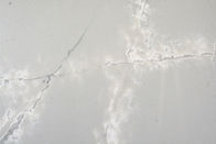 BRANCO de pedra da QUEBRA do GELO da laje AB8051 de quartzo artificial branco da quebra do gelo