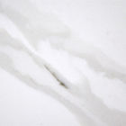 Pedra branca de quartzo de Calacatta do teste padrão do floco de neve com bancada da cozinha
