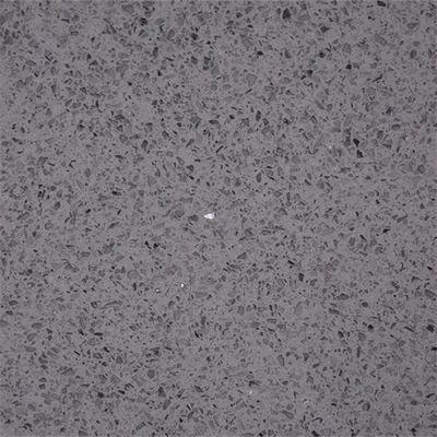 20MM 30MM lustrou Grey Artifical Quartz Slabs Countertop personalizado