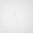 pedra branca de quartzo de 7.5Mohs Carrara para telhas de assoalho da sala de visitas