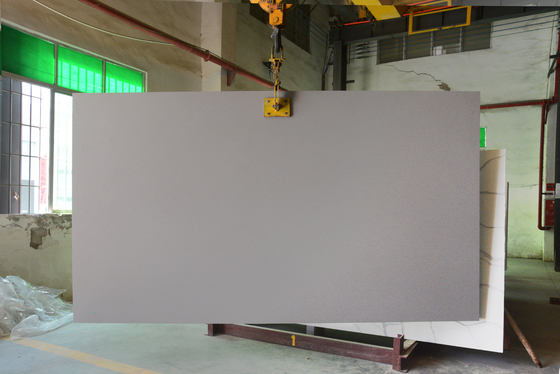 Grey Color Carrara Artifical Quartz Worktops Commerical e aplicação doméstica