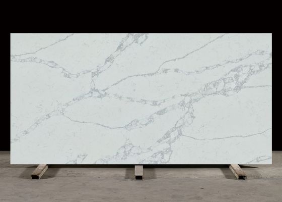 Zero Silica Stone Calacatta desenhos para Cozinha Banheiro bancadas Vanity Top